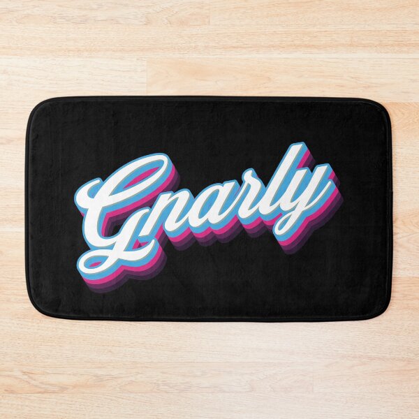Item preview, Gnarly - 80s Sarcastic Quote  designed and sold by Whimsical  Thinker.