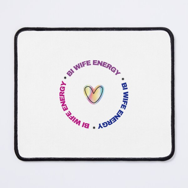 Item preview, Bi wife energy, bisexual colors. Girl power designed and sold by T-Look.