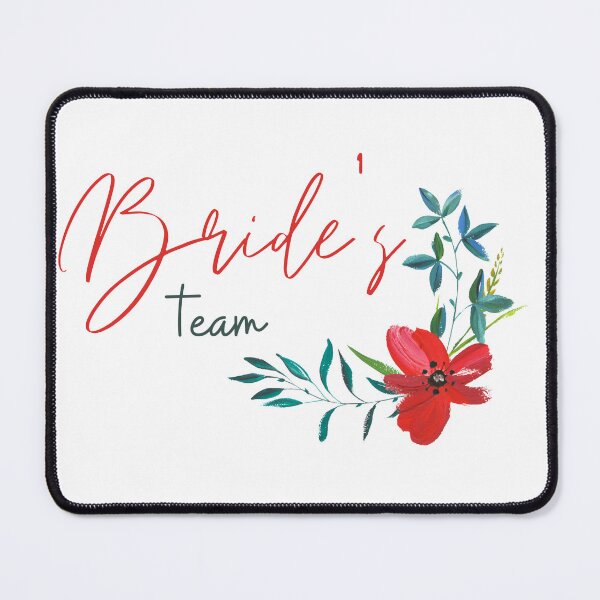 Item preview, 'Bride's Team' Bridal Shower Bachelorette T-Shirt Design designed and sold by deepakrode7.
