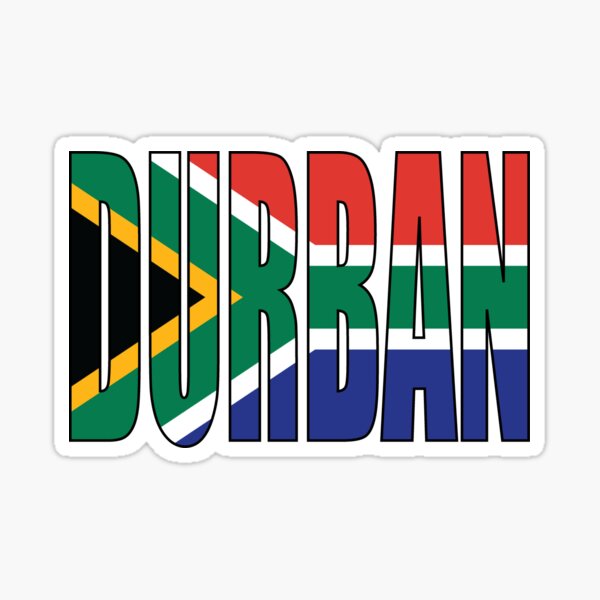 Durban Stickers Redbubble