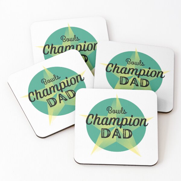 Item preview, BOWLS CHAMPION DAD designed and sold by MIRYCO.