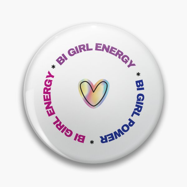 Item preview, Bi girl energy, bisexual colors. Girl power designed and sold by T-Look.