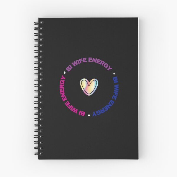Item preview, Bi wife energy, bisexual colors. Girl power designed and sold by T-Look.