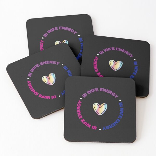 Item preview, Bi wife energy, bisexual colors. Girl power designed and sold by T-Look.