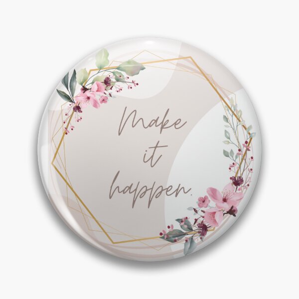 Item preview, make it happen With Flowers. designed and sold by LebeundLeuchte.