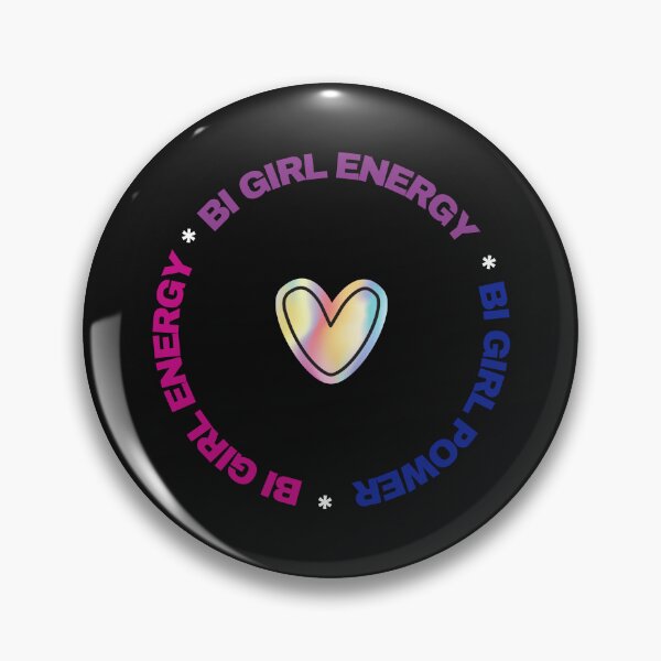 Item preview, Bi girl energy, bisexual colors. Girl power designed and sold by T-Look.