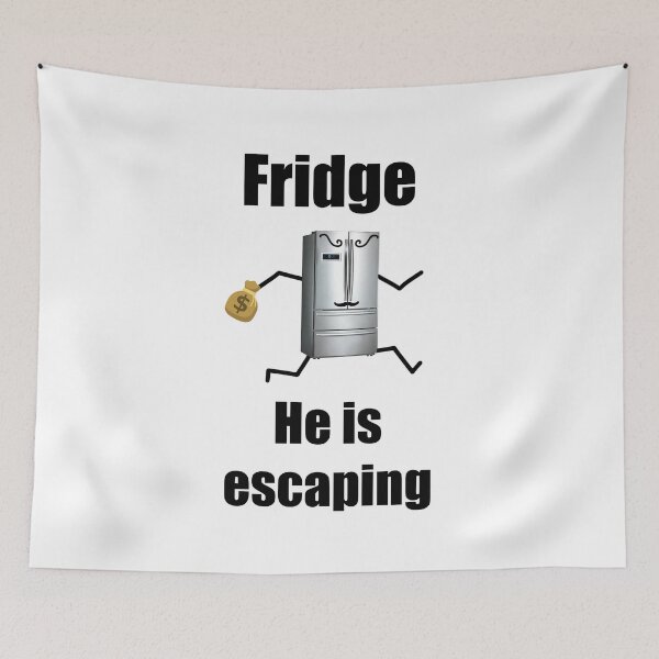 Item preview, Fridge Running designed and sold by Disobeyedmocha.