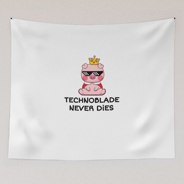 Item preview, technoblade never dies designed and sold by KHAFiT.