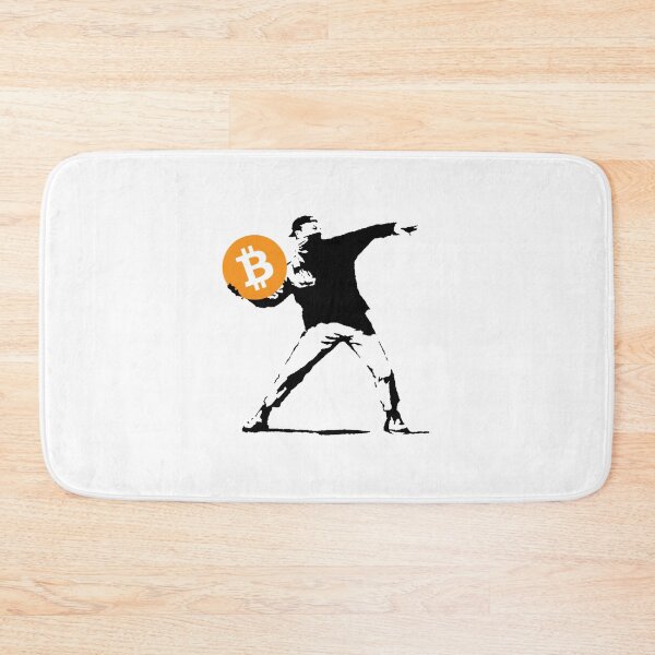 Item preview, bitcoin thrower designed and sold by TheBitcoinStore.
