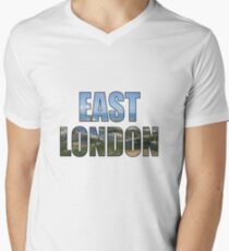 East London Men's V-Neck T-Shirt