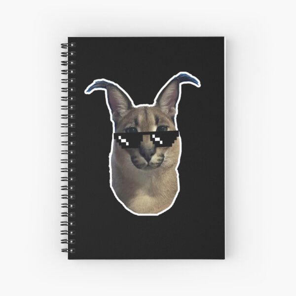 Hip Hop Tendência Grande Floppa Meme Caracal Gato Imprimir