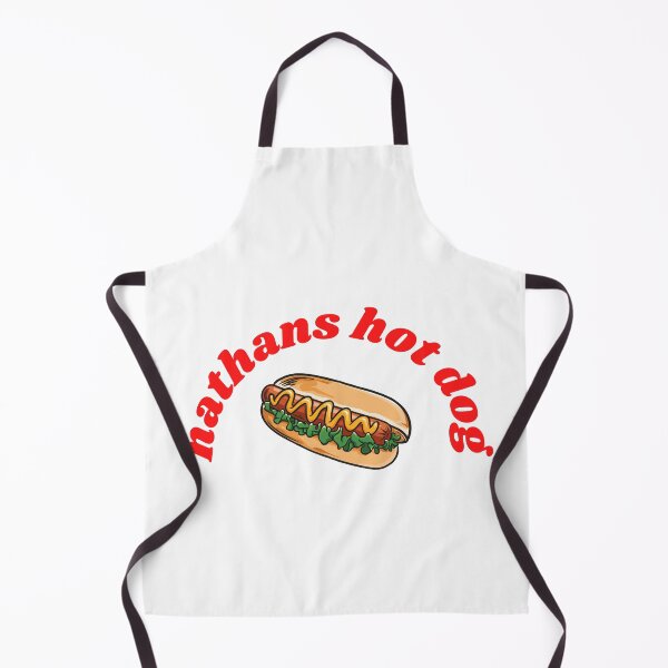 Item preview, delicious Nathan's hot dogs red design designed and sold by Onewalkdesign.