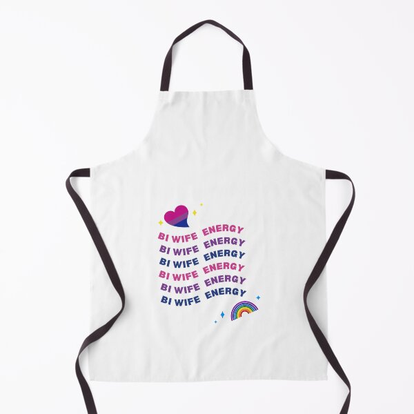 Item preview, Bi wife energy. Girl power, bisexual flag colors designed and sold by T-Look.