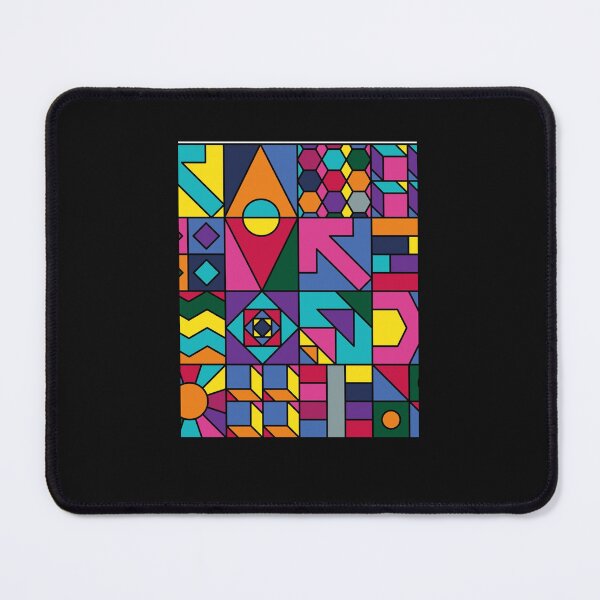 Item preview, Geometric artwork in a charming pop art style designed and sold by urbainplne.