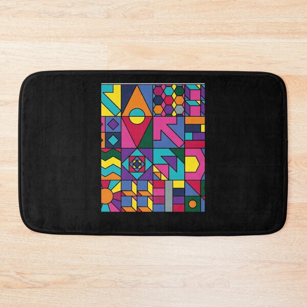 Item preview, Geometric artwork in a charming pop art style designed and sold by urbainplne.