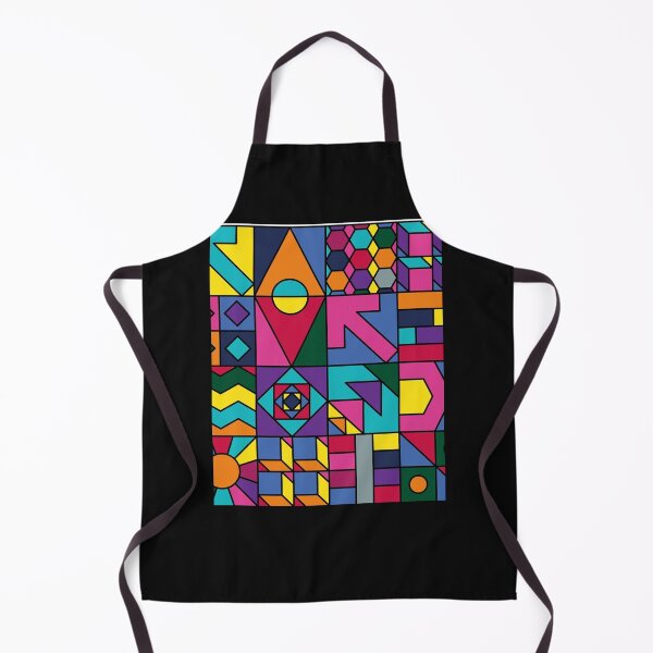 Item preview, Geometric artwork in a charming pop art style designed and sold by urbainplne.