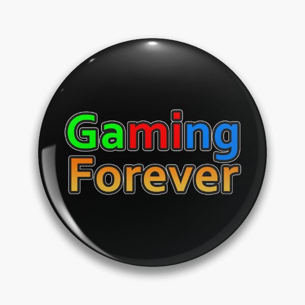 Item preview, Gaming forever logo designed and sold by ChillerTyp.