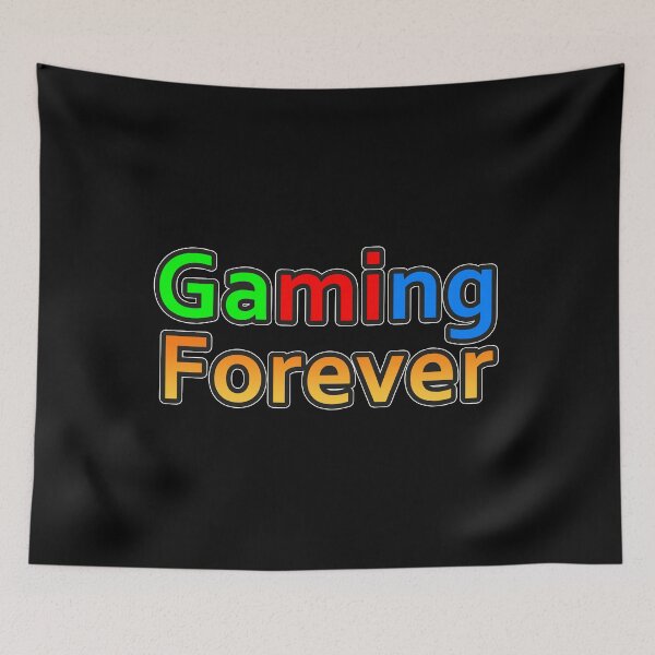 Item preview, Gaming forever logo designed and sold by ChillerTyp.