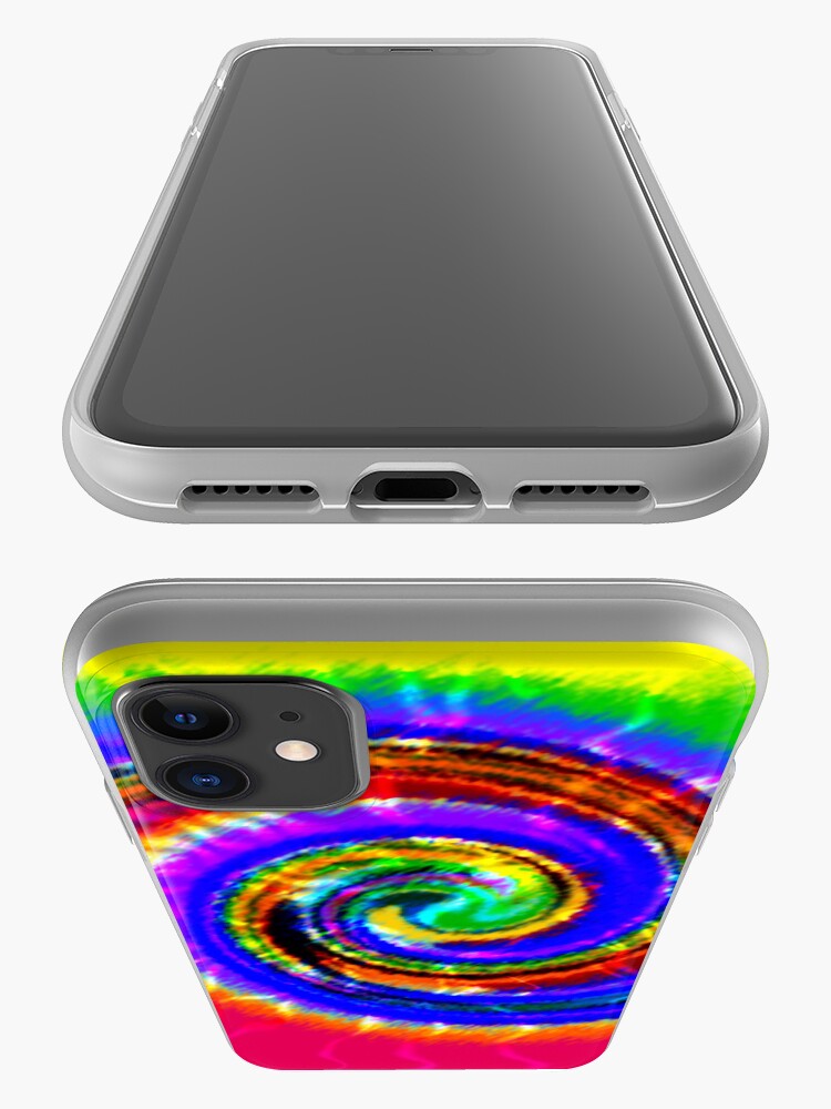 Alternate view of Tie Dye Swirls iPhone Case & Cover
