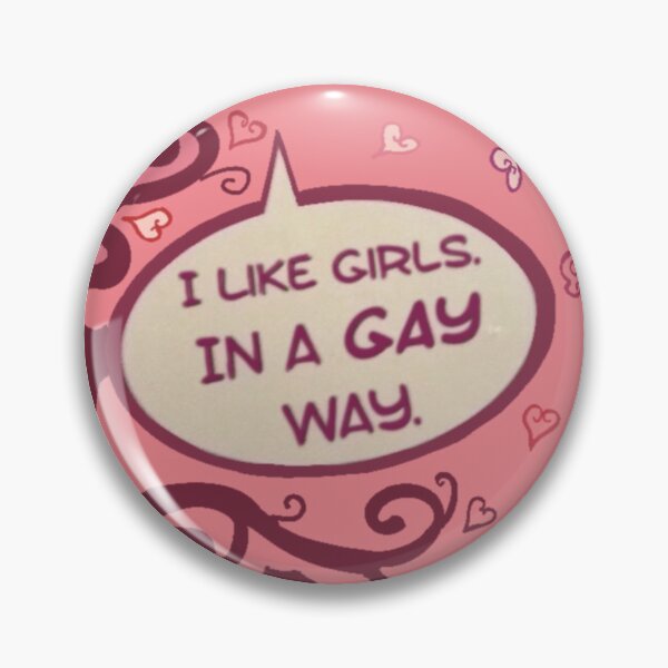 Item preview, I like girls in a gay way  designed and sold by Ninja-Kiyo.