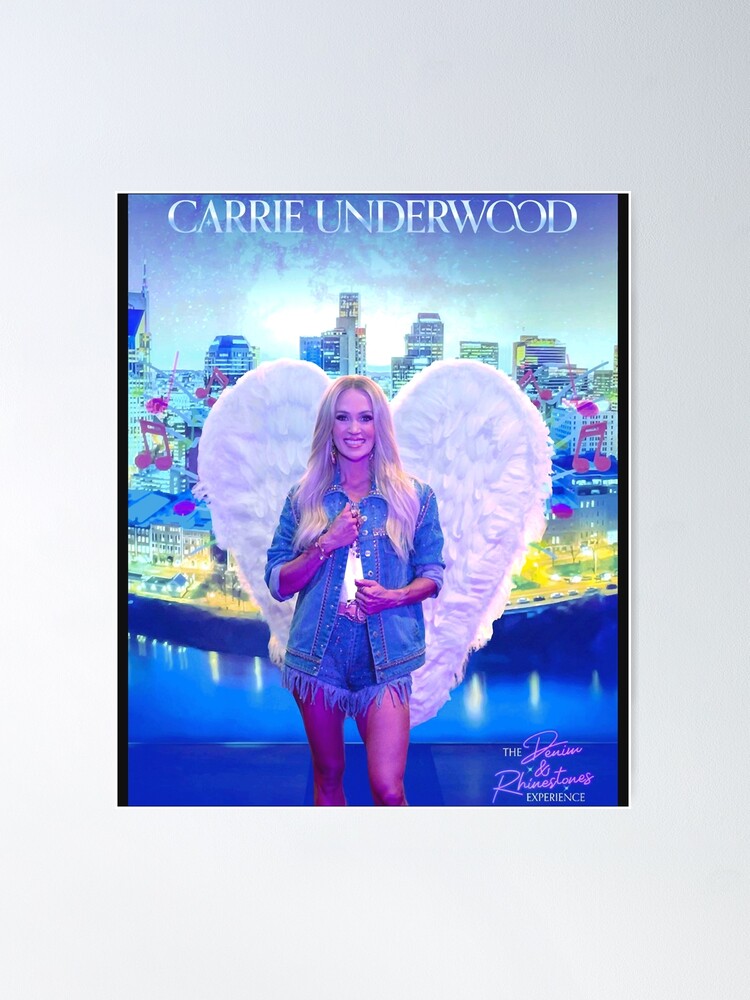 Carrie Underwood Denim and Rhinestone Tapestry Denim and Rhinestone Album  Cover 