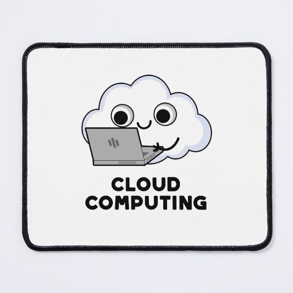 Item preview, Cloud Computing Computer Funny Weather Puns  designed and sold by punnybone.