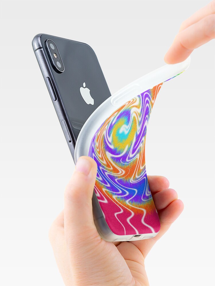 Alternate view of Tie Dye Swirls 2 iPhone Case & Cover