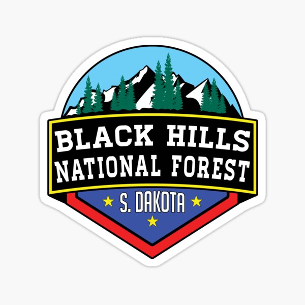 Item preview, Black Hills National Forest South Dakota Hiking Camping Climbing Park 2 designed and sold by DESTINATIONS DECAL.