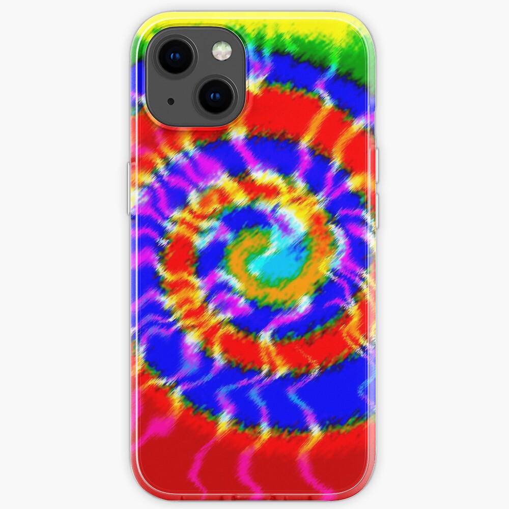 Tie Dye Swirls 3 iPhone Case