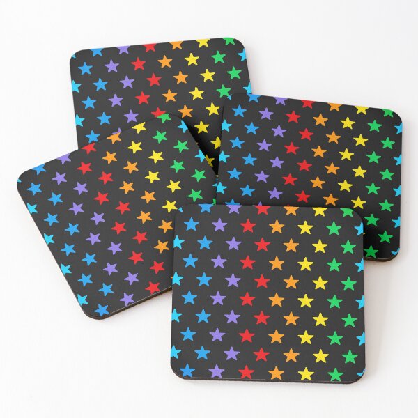 Item preview, rainbow stars designed and sold by KatisDesign.
