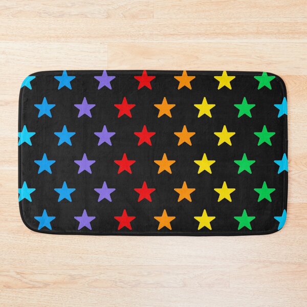 Item preview, rainbow stars designed and sold by KatisDesign.