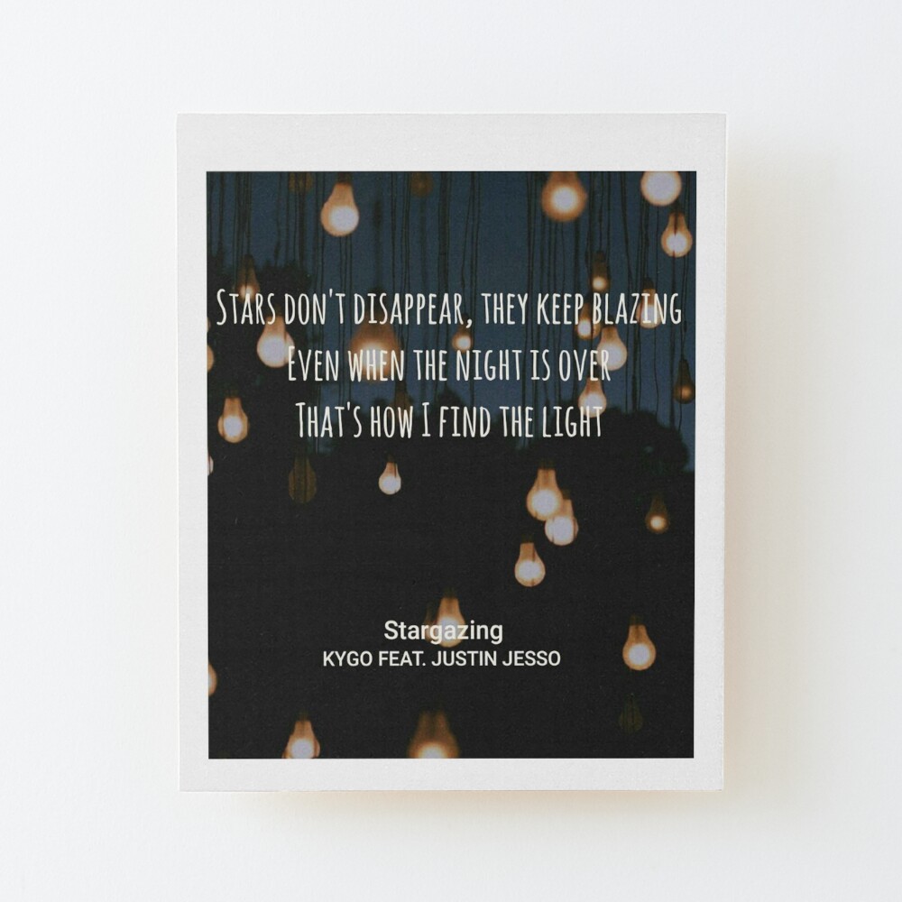 Kygo, Justin Jesso Stargazing Canvas Print for Sale by worldofkygo |  Redbubble