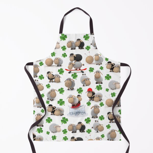 Item preview, Funny Cartoon Lambs designed and sold by CreativeMagi.