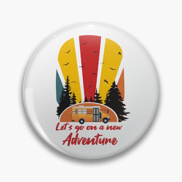 Item preview, let's go on a new adventure, bus life lovers designed and sold by AymenAllel.