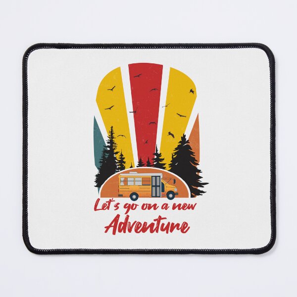 Item preview, let's go on a new adventure, bus life lovers designed and sold by AymenAllel.