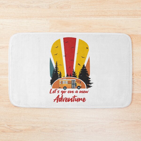 Item preview, let's go on a new adventure, bus life lovers designed and sold by AymenAllel.