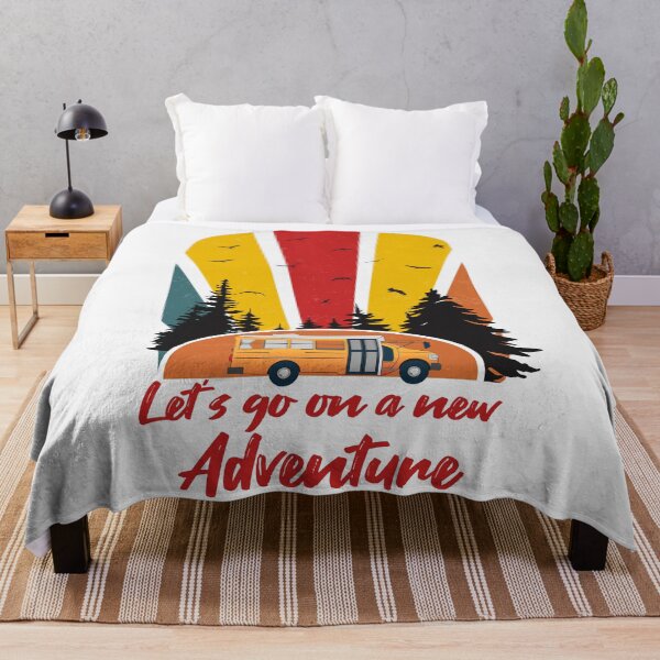 Item preview, let's go on a new adventure, bus life lovers designed and sold by AymenAllel.