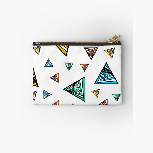 Item preview, striped triangle seamless pattern designed and sold by Hartics.