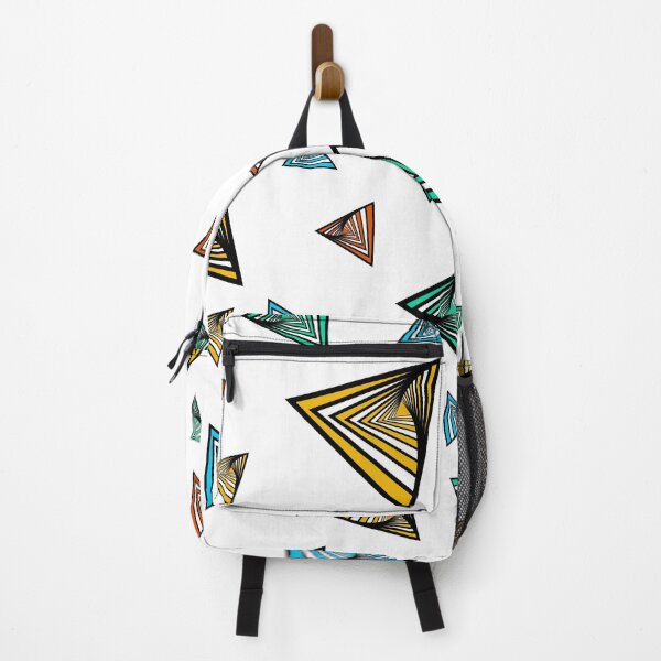 Item preview, striped triangle seamless pattern designed and sold by Hartics.