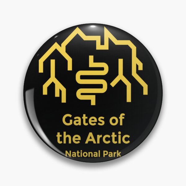 Artikelvorschau, Tore der arktischen Nationalpark-Alaska-Retro-Grafik entworfen und verkauft von Shop-of.