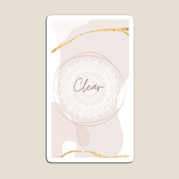 Clear - For Switchword Ritual Magnet