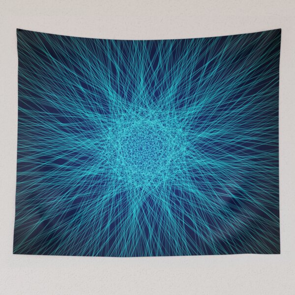 Item preview, Blue Glowing Web  designed and sold by risingrocket.
