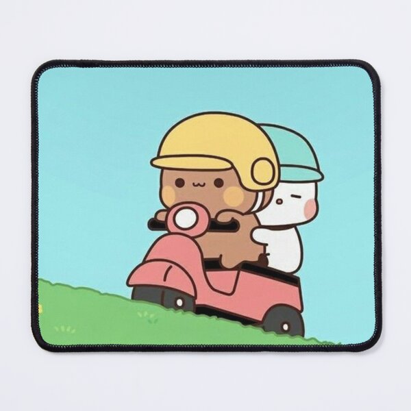 Item preview, Cute Couple Bubu Dudu Are Going On A Ride designed and sold by gingersweet.