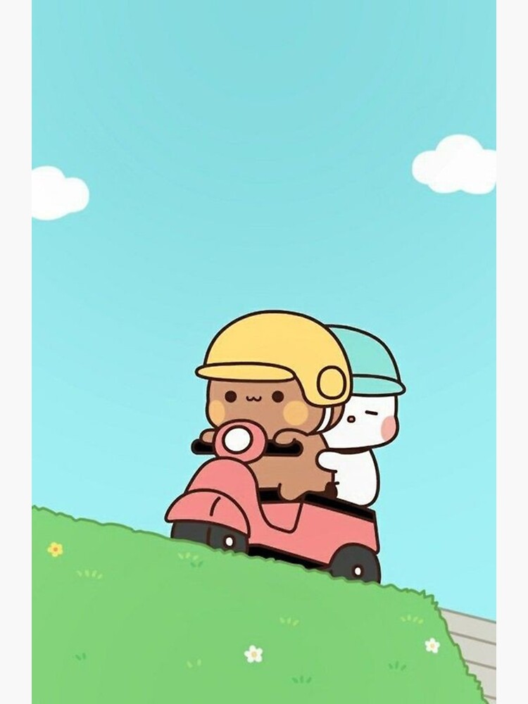 Bubu Dudu - Cute Couple Cartoon Sticker for Sale by DARTETA