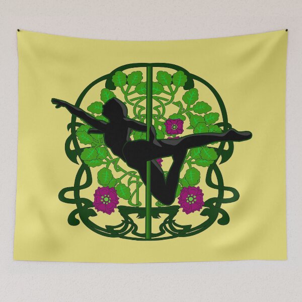 Item preview, Art Pole Dancing Nouveau designed and sold by MyThingNow.