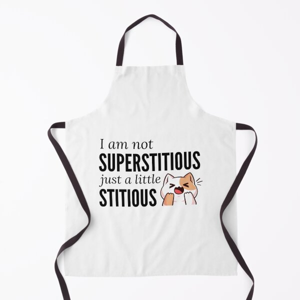 Item preview, I am not superstitious just a little stitious designed and sold by Larrix.