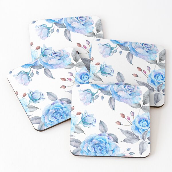 Item preview, blue roses designed and sold by KatisDesign.