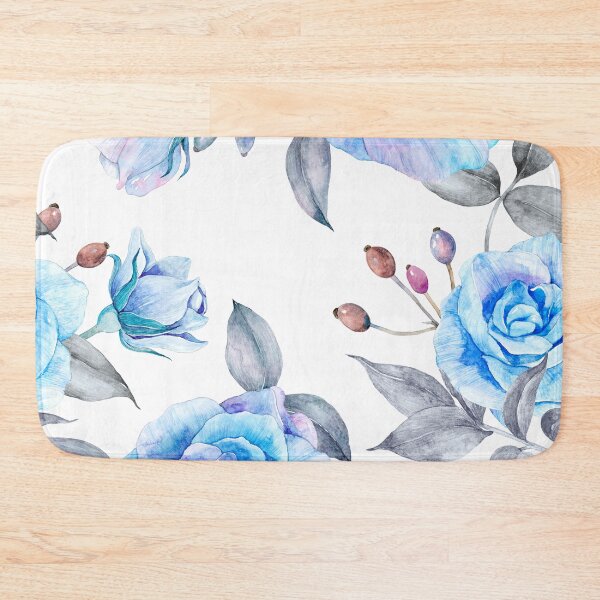 Item preview, blue roses designed and sold by KatisDesign.