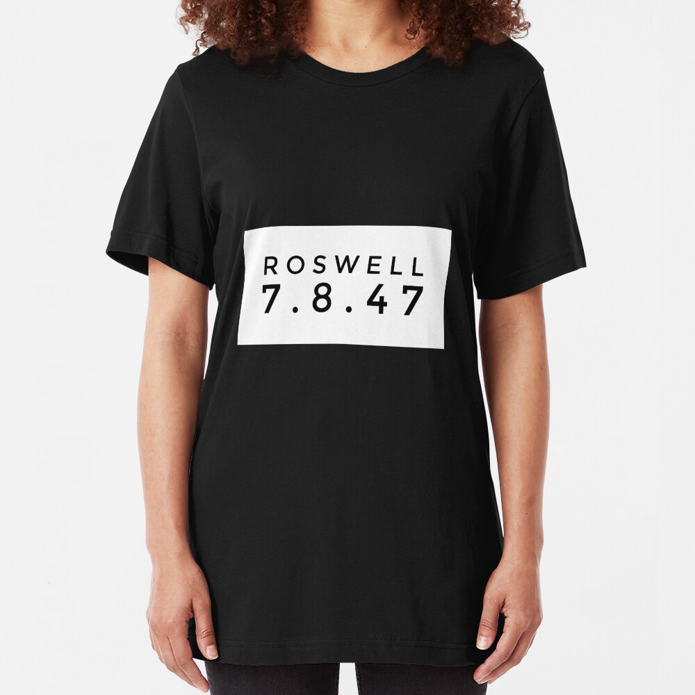 Roswell 7 8 47 Slim Fit T-Shirt