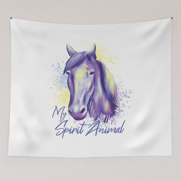 Item preview, Horse Art - My Spirit Animal designed and sold by KaylaStudio.